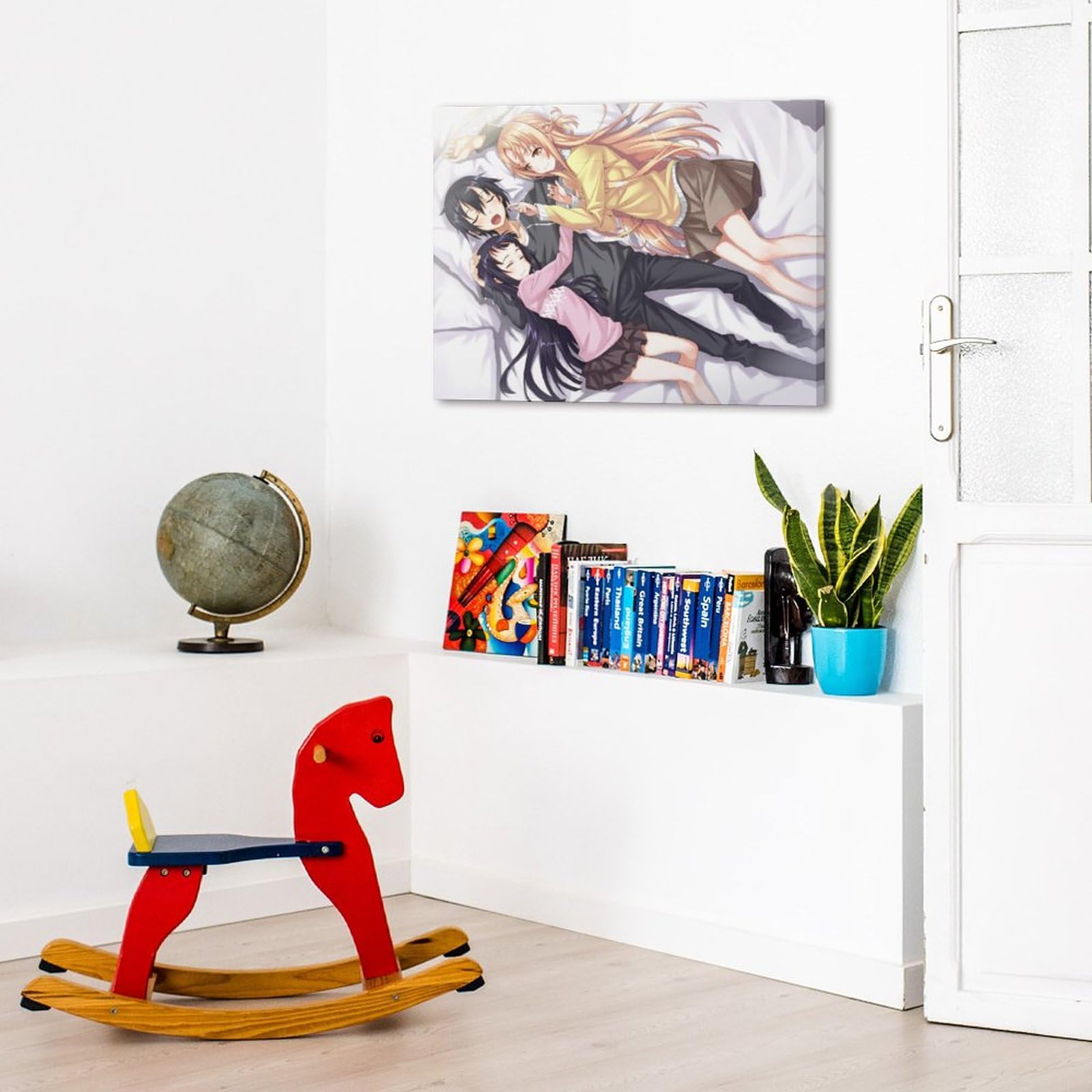 アートパネルポスター壁掛け ELEMENTS アート パネル フレーム付き 抽象画 イメージ W 30cm D 40cm